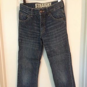 Boys jeans size 8. Gymboree, straight style.